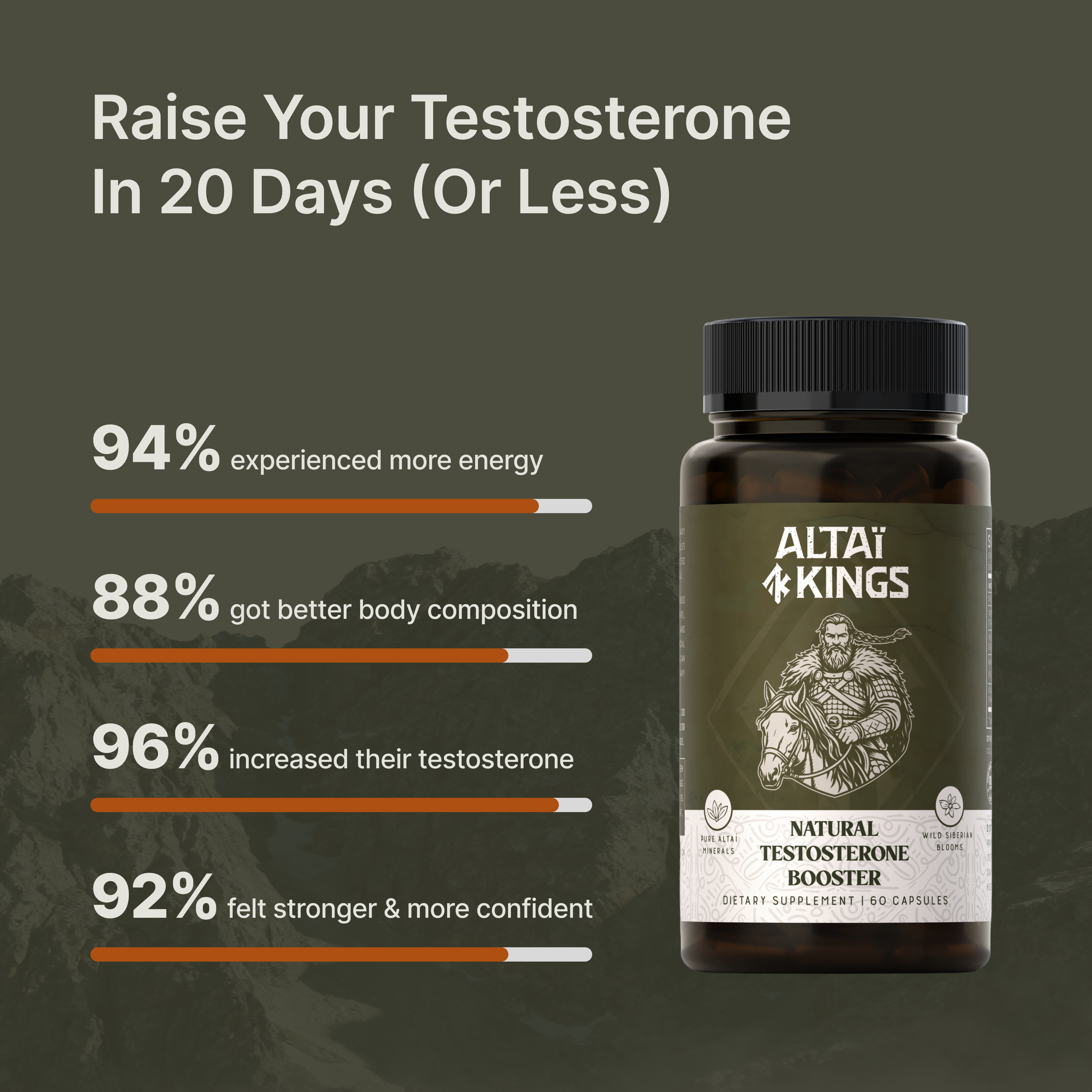 Altaï Testosterone Booster