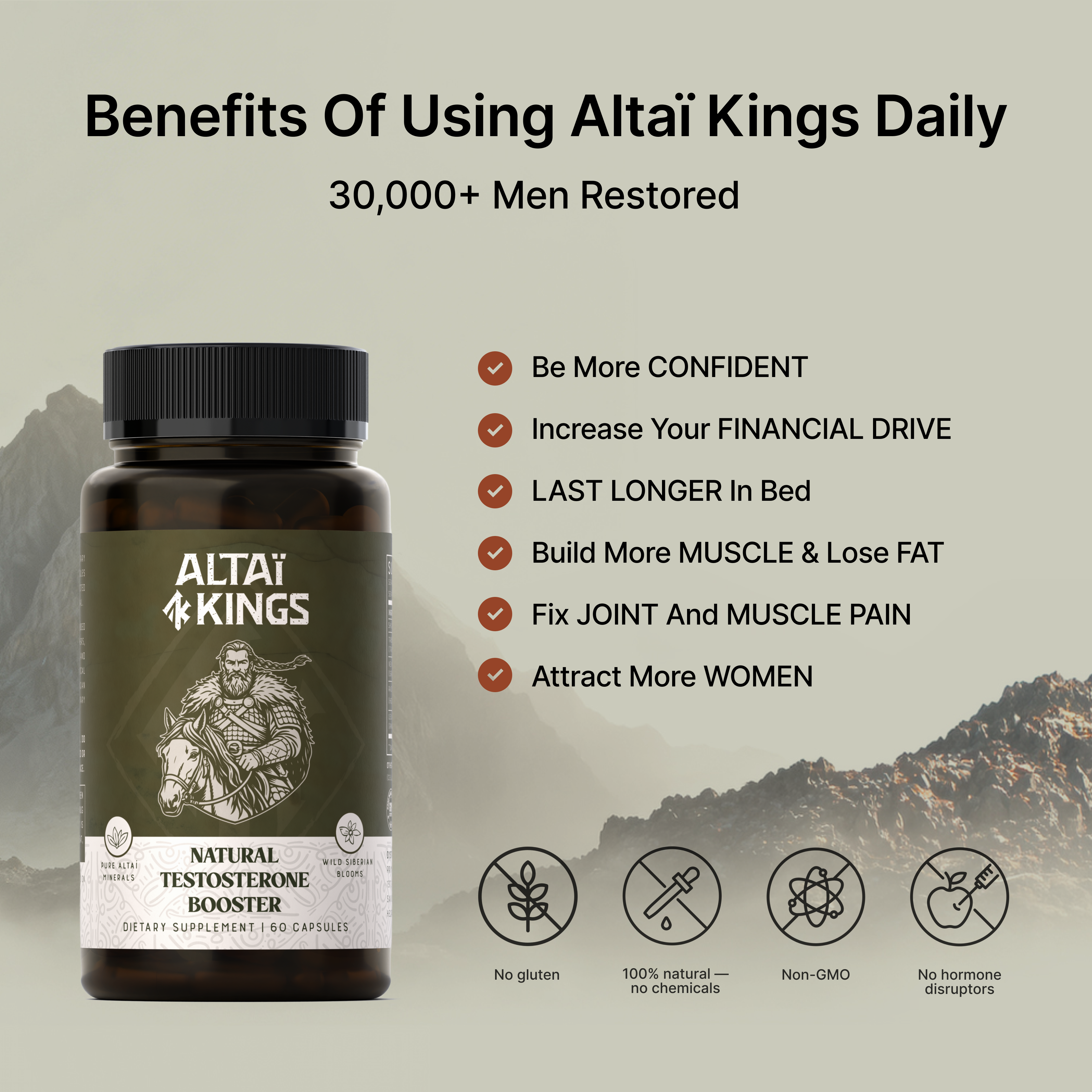 Altaï Testosterone Booster