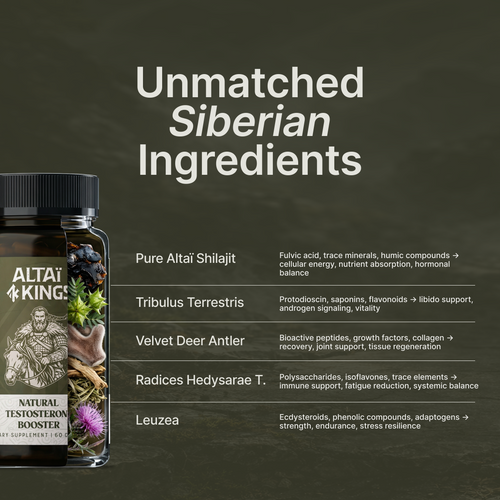 Altaï Testosterone Booster